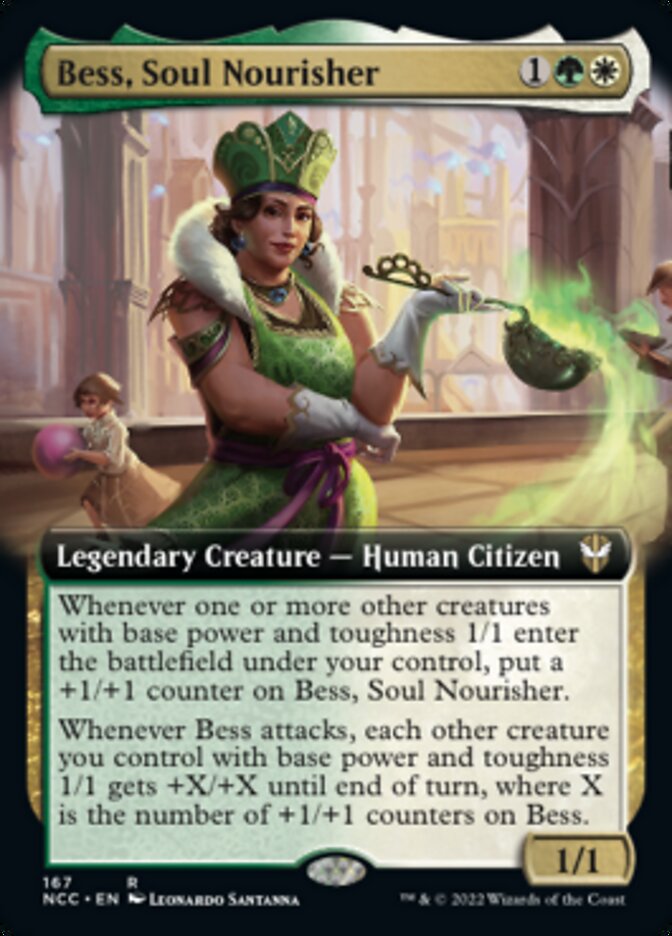 Bess, Soul Nourisher (Extended Art) [Streets of New Capenna Commander] | Amazing Games TCG