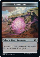 Powerstone // Golem Double-Sided Token [The Brothers' War Tokens] | Amazing Games TCG