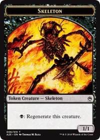 Skeleton Token (008) [Masters 25 Tokens] | Amazing Games TCG
