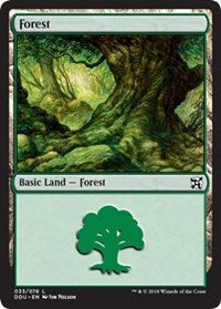 Forest (33) [Duel Decks: Elves vs. Inventors] | Amazing Games TCG