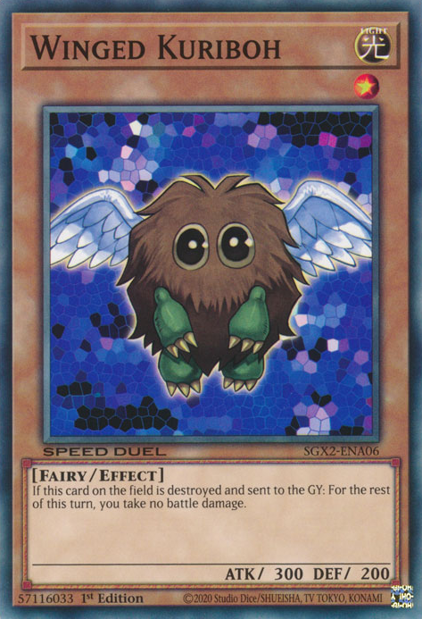 Winged Kuriboh [SGX2-ENA06] Common | Amazing Games TCG