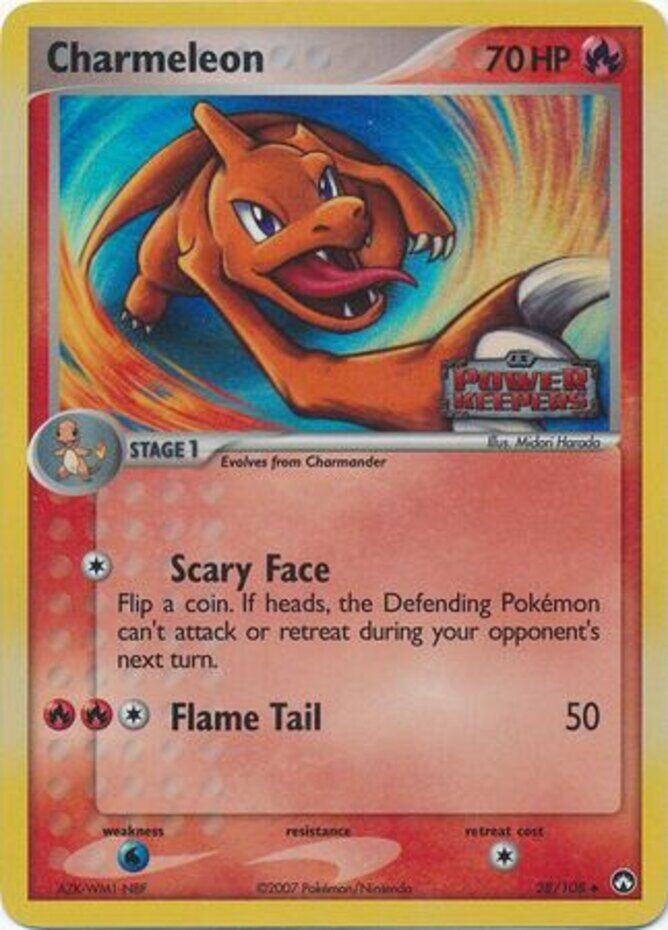 Charmeleon (28/108) (Stamped) [EX: Power Keepers] | Amazing Games TCG