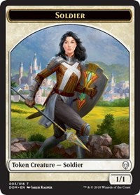 Soldier Token [Dominaria Tokens] | Amazing Games TCG