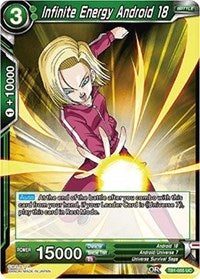 Infinite Energy Android 18 [TB1-055] | Amazing Games TCG