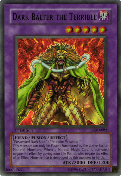 Dark Balter the Terrible [LOD-002] Super Rare | Amazing Games TCG