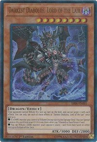 Darkest Diabolos, Lord of the Lair [Structure Deck: Lair of Darkness] [SR06-EN001] | Amazing Games TCG