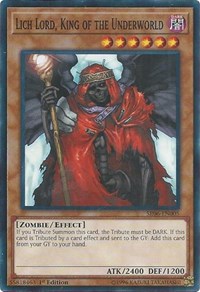 Lich Lord, King of the Underworld [Structure Deck: Lair of Darkness] [SR06-EN005] | Amazing Games TCG