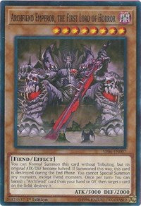 Archfiend Emperor, the First Lord of Horror [Structure Deck: Lair of Darkness] [SR06-EN007] | Amazing Games TCG