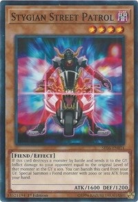 Stygian Street Patrol [Structure Deck: Lair of Darkness] [SR06-EN014] | Amazing Games TCG