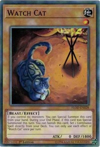 Watch Cat [Flames of Destruction] [FLOD-EN028] | Amazing Games TCG