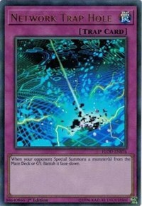 Network Trap Hole [Flames of Destruction] [FLOD-EN076] | Amazing Games TCG