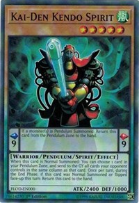 Kai-Den Kendo Spirit [Flames of Destruction] [FLOD-EN000] | Amazing Games TCG