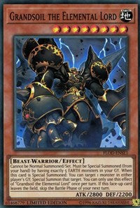 Grandsoil the Elemental Lord [Flames of Destruction] [FLOD-ENSE1] | Amazing Games TCG