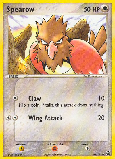 Spearow (81/112) [EX: FireRed & LeafGreen] | Amazing Games TCG