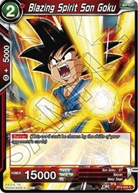 Blazing Spirit Son Goku [BT4-005] | Amazing Games TCG