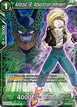 Android 18, Absorption Imminent (EX20-05) [Ultimate Deck 2022] | Amazing Games TCG