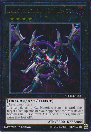 Dark Rebellion Xyz Dragon [NECH-EN053] Ultimate Rare | Amazing Games TCG