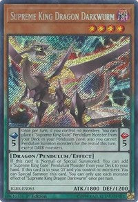 Supreme King Dragon Darkwurm [Battles of Legend: Relentless Revenge] [BLRR-EN063] | Amazing Games TCG