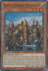 Noble Knight Brothers [Battles of Legend: Relentless Revenge] [BLRR-EN072] | Amazing Games TCG