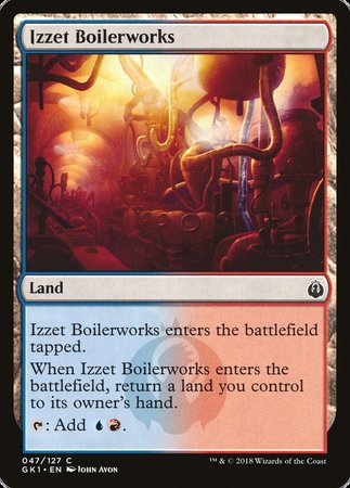 Izzet Boilerworks [GRN Guild Kit] | Amazing Games TCG