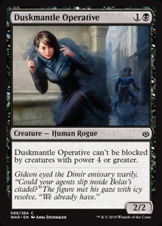 Duskmantle Operative [War of the Spark] | Amazing Games TCG