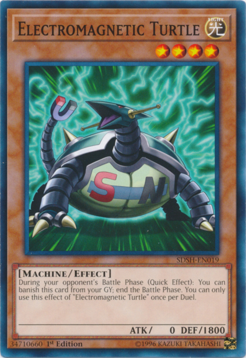 Electromagnetic Turtle [SDSH-EN019] Common | Amazing Games TCG