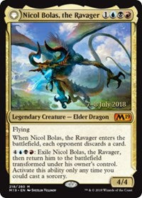 Nicol Bolas, the Ravager // Nicol Bolas, the Arisen [Core Set 2019 Promos] | Amazing Games TCG