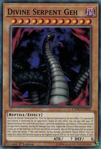 Divine Serpent Geh [Cybernetic Horizon] [CYHO-EN092] | Amazing Games TCG