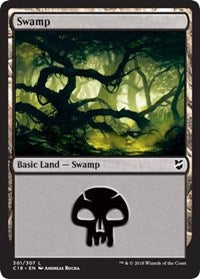 Swamp (301) [Commander 2018] | Amazing Games TCG