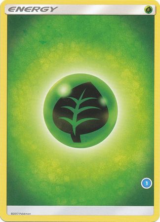 Grass Energy (Deck Exclusive #1) [Sun & Moon: Trainer Kit - Alolan Ninetales] | Amazing Games TCG