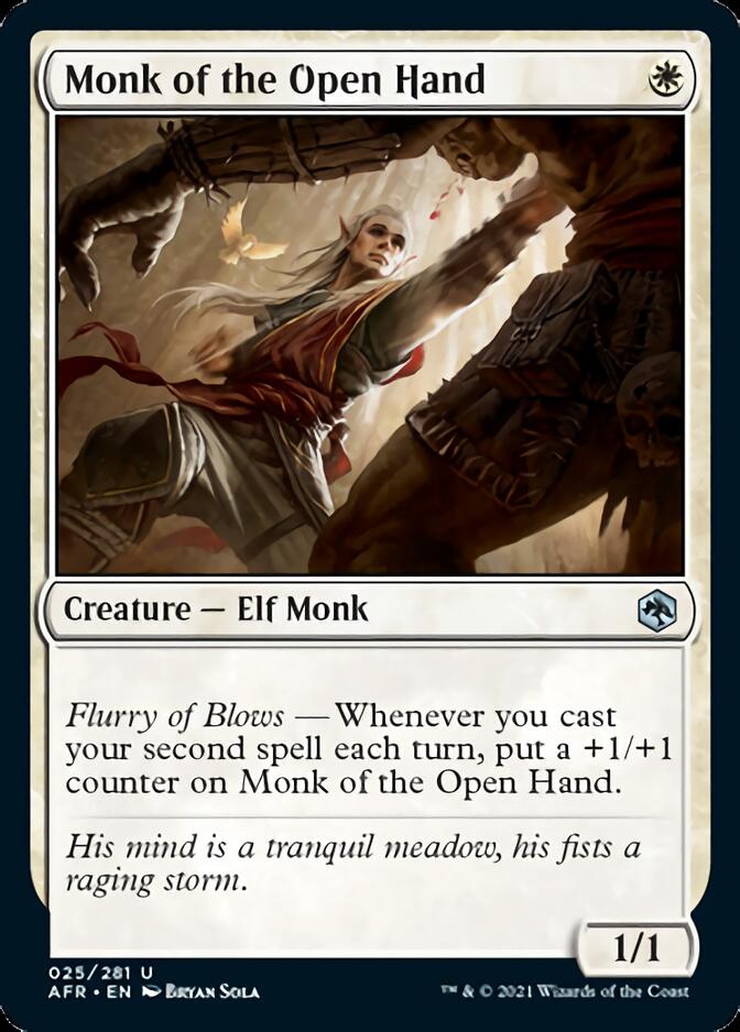 Monk of the Open Hand [Dungeons & Dragons: Adventures in the Forgotten Realms] | Amazing Games TCG