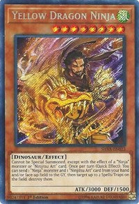 Yellow Dragon Ninja [Shadows in Valhalla] [SHVA-EN013] | Amazing Games TCG