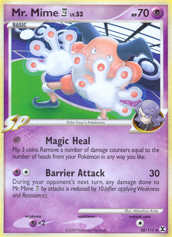 Mr. Mime (28/111) [Platinum: Rising Rivals] | Amazing Games TCG