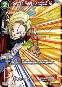 Secret Treaty Android 18 [TB2-009] | Amazing Games TCG