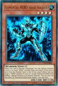 Elemental HERO Solid Soldier [2018 Mega-Tins] [CT15-EN003] | Amazing Games TCG