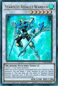 Stardust Assault Warrior [2018 Mega-Tins] [CT15-EN008] | Amazing Games TCG