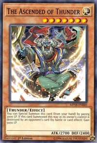 The Ascended of Thunder [2018 Mega-Tins Mega Pack] [MP18-EN060] | Amazing Games TCG