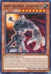 Ancient Gear Golem - Ultimate Pound [2018 Mega-Tins Mega Pack] [MP18-EN103] | Amazing Games TCG