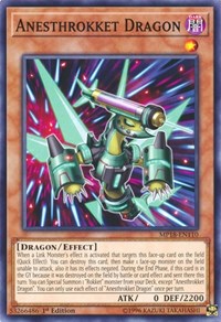 Anesthrokket Dragon [2018 Mega-Tins Mega Pack] [MP18-EN110] | Amazing Games TCG