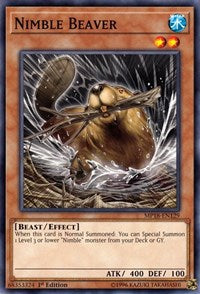 Nimble Beaver [2018 Mega-Tins Mega Pack] [MP18-EN129] | Amazing Games TCG