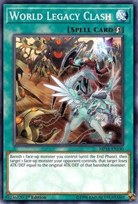 World Legacy Clash [2018 Mega-Tins Mega Pack] [MP18-EN140] | Amazing Games TCG