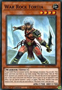 War Rock Fortia [BLVO-EN093] Super Rare | Amazing Games TCG