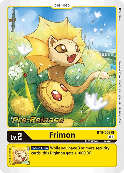 Frimon [BT8-003] [New Awakening Pre-Release Cards] | Amazing Games TCG