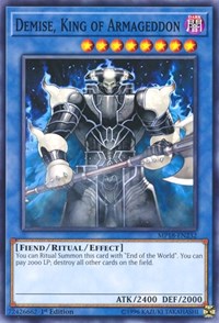 Demise, King of Armageddon [2018 Mega-Tins Mega Pack] [MP18-EN232] | Amazing Games TCG