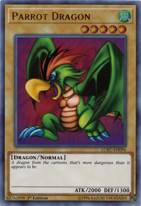 Parrot Dragon [LCKC-EN096] Ultra Rare | Amazing Games TCG