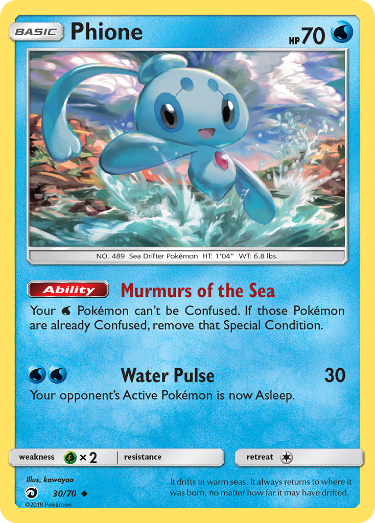 Phione (30/70) [Sun & Moon: Dragon Majesty] | Amazing Games TCG