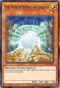 The White Stone of Legend [Legendary Duelists: White Dragon Abyss] [LED3-EN007] | Amazing Games TCG