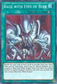 Rage with Eyes of Blue [Legendary Duelists: White Dragon Abyss] [LED3-EN004] | Amazing Games TCG