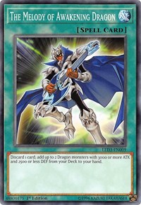 The Melody of Awakening Dragon [Legendary Duelists: White Dragon Abyss] [LED3-EN009] | Amazing Games TCG