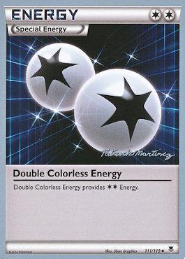 Double Colorless Energy (111/119) (Punches 'n' Bites - Patrick Martinez) [World Championships 2015] | Amazing Games TCG